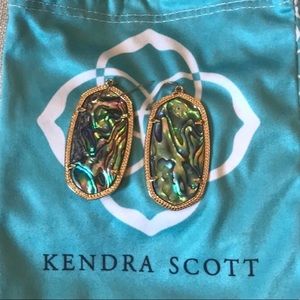 Kendra Scott Abalone Danielle Earrings